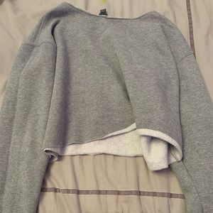 Target cropped sweatshirt size m